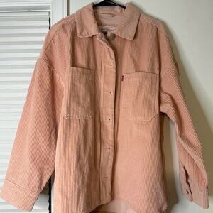 Levi's Women's Pink Corduroy Jacket